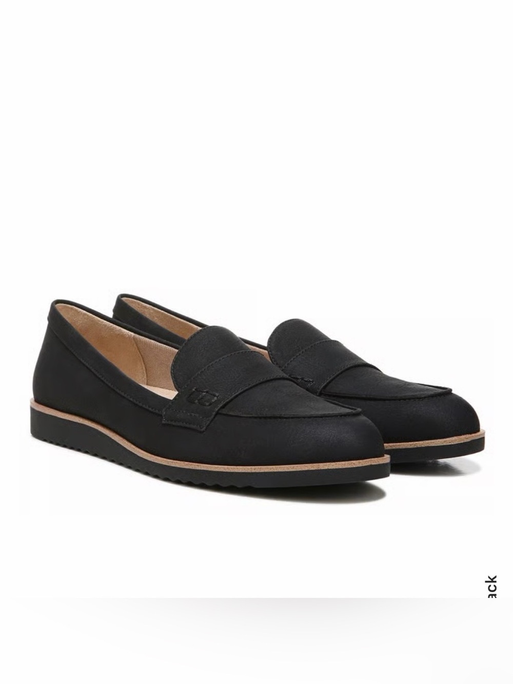 LifeStride Velocity 2.0 Black Zee Penny Loafers Women’s Comfort Shoes 6.5 M